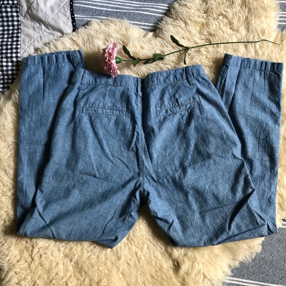 SOLD Gap chambray pants - Picture 2 of 5